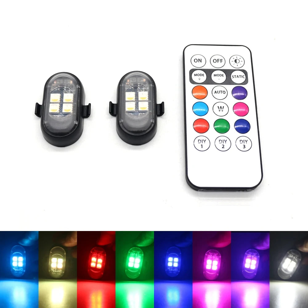 Kit de Luces LED Recargables para Coche